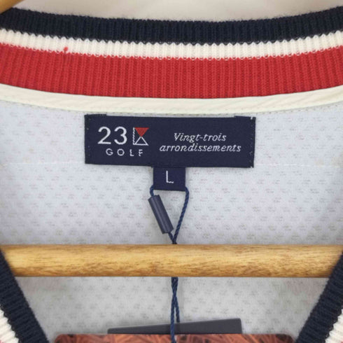 ニジュウサンク 23区 GOLF 布帛コンビニットベスト メンズ JPN:L
