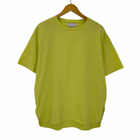 フォーワンセブンバイエディフィス 417 by EDIFICE S/S サイドスリットクルーネックTシャツ メンズ JPN:S