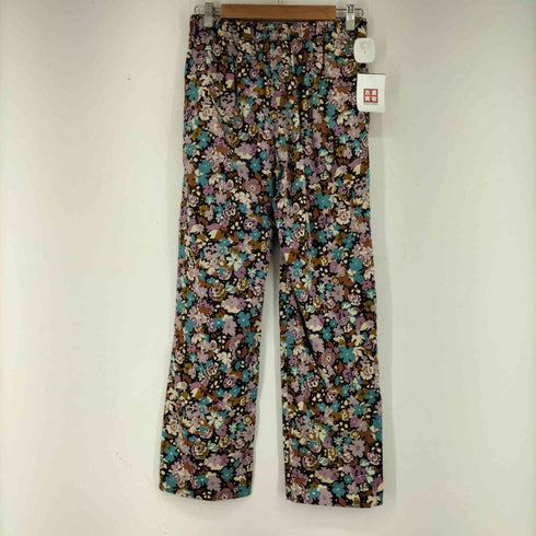 パークス PARKES 総花柄 コーデュロイパンツ レディース JPN:M