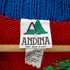 ANDINA ペルー製 ゴルフデザインニットカーディガン ハンドメイド メンズ JPN:S