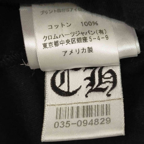 クロムハーツ CHROME HEARTS Horseshoe L/S Tee ホースシュー ロンT メンズ JPN:M