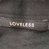 ラブレス LOVELESS フロントロゴパッチTシャツ メンズ import:S