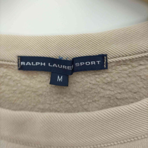 ラルフローレンスポーツ RALPH LAUREN SPORT ポニー刺繍 裏起毛 クルーネック スウェット レディース import:M