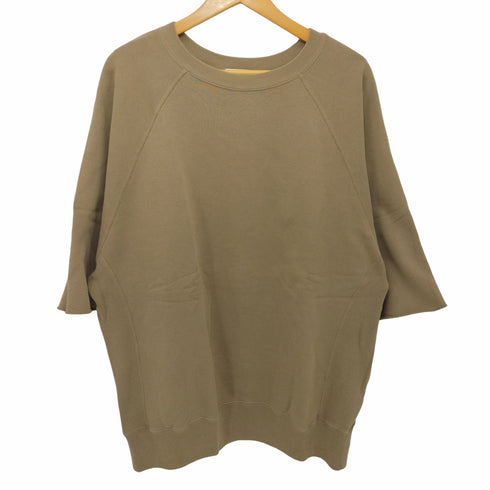 エイチビューティーアンドユースユナイテッドアローズ H BEAUTY & YOUTH UNITED ARROWS HEAVY SWEAT SHORT SLEEVE オーバーサイズカットオフショートスリーブスウェット メンズ JPN:M