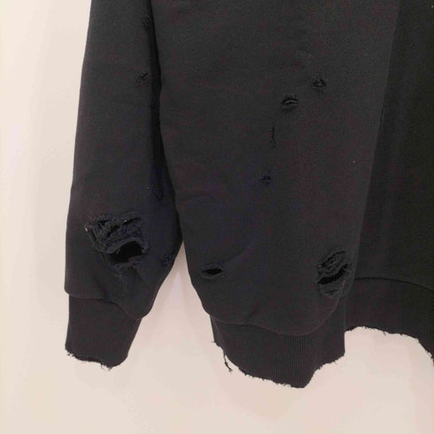 フリークスストア FREAKS STORE 23AW OKLAHOMA ヘビーウェイト ダメージ加工 クルーネックスウェット メンズ JPN:M