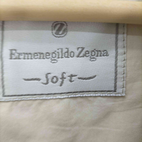 エルメネジルドゼニア ERMENEGILDO ZEGNA SOFT 比翼 チェスターコート メンズ