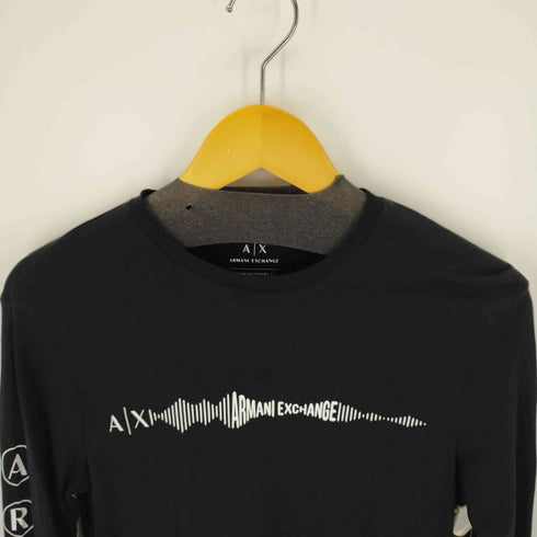 アルマーニエクスチェンジ ARMANI EXCHANGE L/S TEE 袖プリント メンズ import:XS