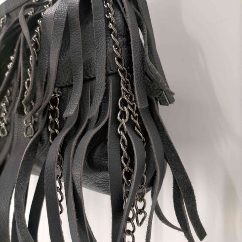 バーニーズニューヨーク BARNEYS NEWYORK フリンジ ハンドバック レディース