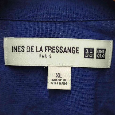 ユニクロイネスドラフレサンジュ UNIQLO INES DE LA FRESSANGE コットンシアーシャツ レディース JPN:XL