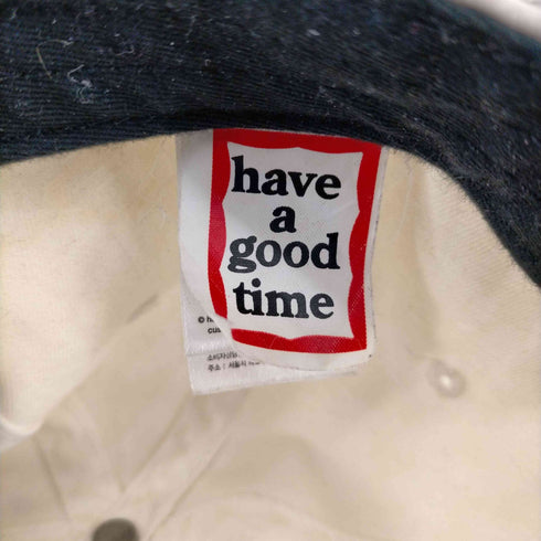 ハブアグッドタイム HAVE A GOOD TIME スマイリー 6パネルキャップ メンズ
