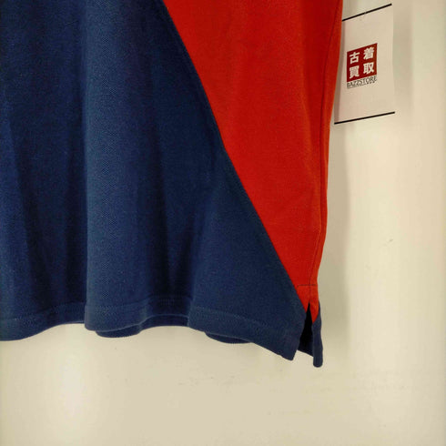 ポロラルフローレン POLO RALPH LAUREN カンボジア製 アメリカ国旗 ポロシャツ メンズ JPN:L