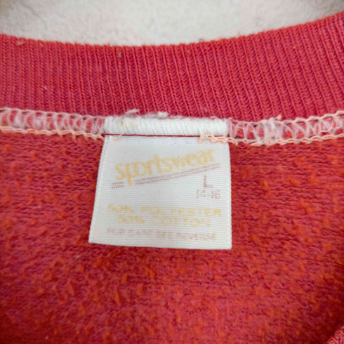 スポーツウェア sports wear USA製 LAKE PLACID NEW YORK ラグランスウェット メンズ import:L