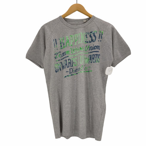 ディーゼル DIESEL フロッキープリントTシャツ メンズ import:S