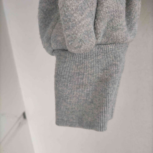 アリシアスタン ALEXIA STAM ロゴ刺繍ショートプルオーバーパーカー レディース