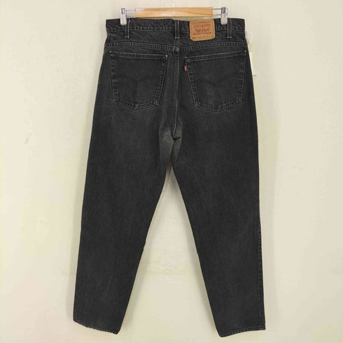 リーバイス Levis USA製 ボタン裏553刻印 550 後染め ブラックテーパードデニム メンズ 38inch