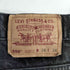 リーバイス Levis USA製 ボタン裏553刻印 550 後染め ブラックテーパードデニム メンズ 38inch