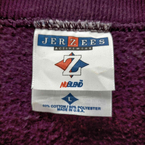 ジャージーズ JERZEES USA製 チェックシャツドッキングスウェット レディース JPN:L