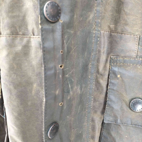 バブアー Barbour 94年製 イングランド製 3ワラント GAMEFAIR オイルドジャケット メンズ C42/172