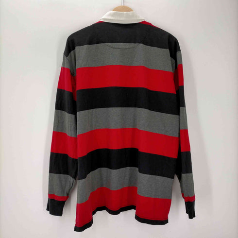 ポロバイラルフローレン Polo by RALPH LAUREN L/S スモールポニー刺繍ボーダーラガーシャツ メンズ JPN:XL