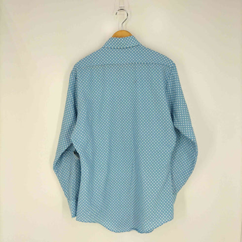 シアーズ Sears KINGS ROAD 水玉 ドット ポリエステルシャツ メンズ import:M