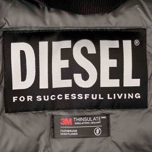 ディーゼル DIESEL 3M THINSULATE 高機能中綿入り 軽量 中厚 ショート丈 ブルゾン メンズ JPN:S