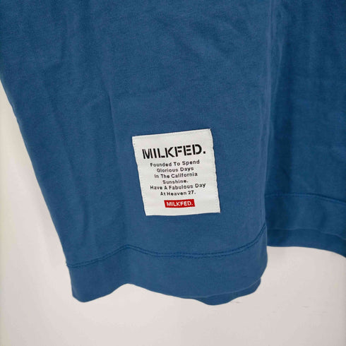 ミルクフェド MILKFED. BACK LOGO POCKET TOP レディース ONE SIZE