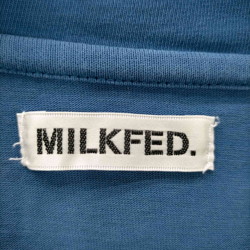 ミルクフェド MILKFED. BACK LOGO POCKET TOP レディース ONE SIZE