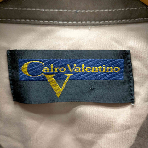 ヴァレンティノ Valentino calro valentino L/S フロント刺繍シャツ メンズ JPN:L