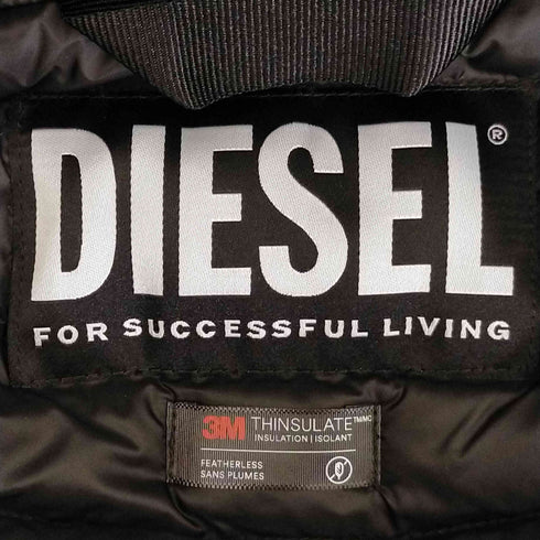 ディーゼル DIESEL 3M THINSULATE 高機能中綿入り 軽量 中厚 ショート丈 ブルゾン メンズ JPN:S