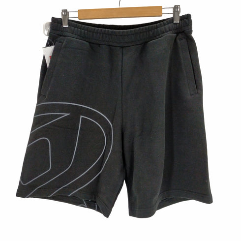 ディーゼル DIESEL P-CROW-MEGOVAL CALZONCINI スウェットハーフパンツ メンズ JPN:L