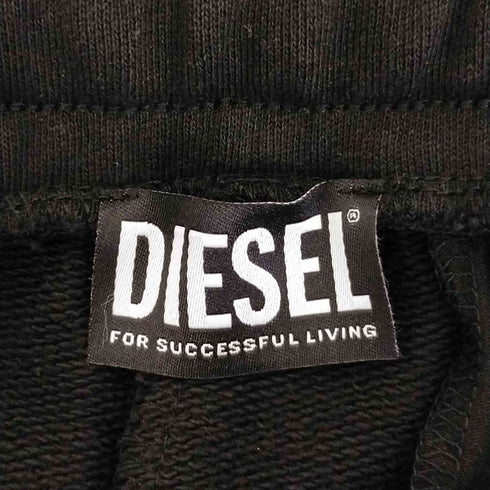 ディーゼル DIESEL P-CROW-MEGOVAL CALZONCINI スウェットハーフパンツ メンズ JPN:L