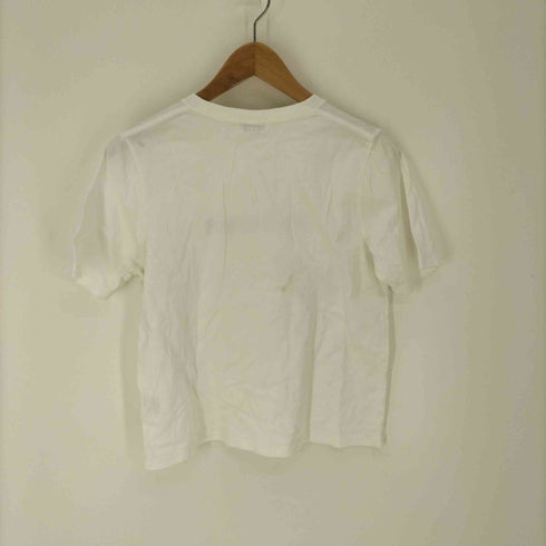 マッキントッシュフィロソフィー MACKINTOSH PHILOSOPHY FLOWER フロッキープリント S/S Tシャツ レディース EUR:38