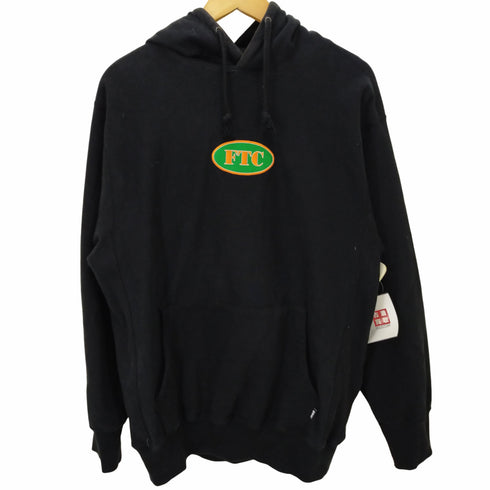 エフティーシー FTC OVAL LOGO PULLOVER HOODY ヘビーウェイトプルオーバーパーカー メンズ import:L