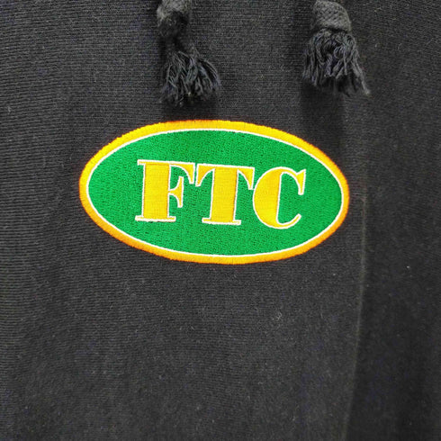 エフティーシー FTC OVAL LOGO PULLOVER HOODY ヘビーウェイトプルオーバーパーカー メンズ import:L