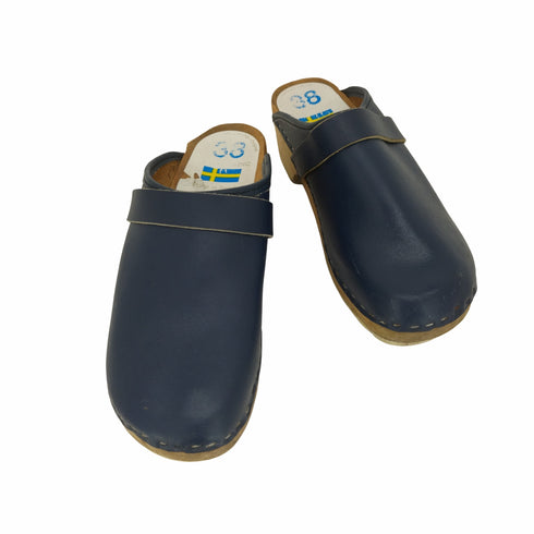 Sweden製 clogs shoes スウェディッシュ クロッグ サボ ウッドサンダル レディース EUR:38