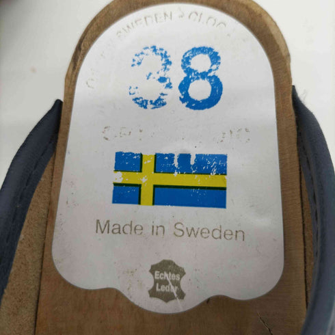 Sweden製 clogs shoes スウェディッシュ クロッグ サボ ウッドサンダル レディース EUR:38