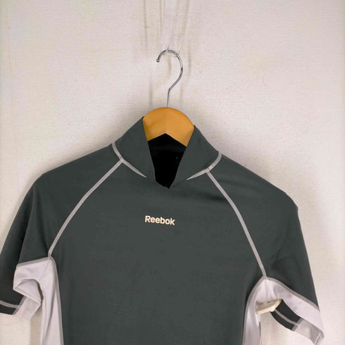 リーボック Reebok 00s モックネックテクニカルジャージートップス テック メンズ JPN:S