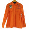アヴィレックス AVIREX IGHTING EAGLES ロゴ プリント ミリタリー シャツジャケット メンズ JPN:XL