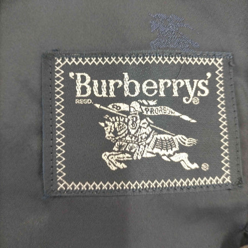 バーバリーズ BURBERRYS 金釦 紺ブレ ウールダブルテーラードジャケット メンズ