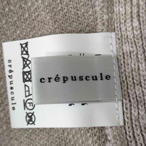 クレプスキュール crepuscule Cotton Linen Sweat メンズ JPN:1