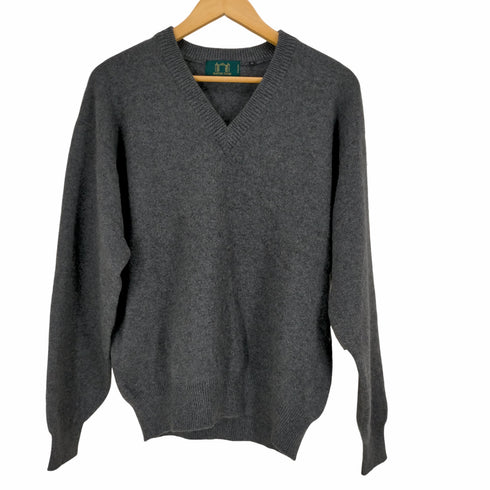 HATTON COURT カシミア100 Vネックニット メンズ JPN:M