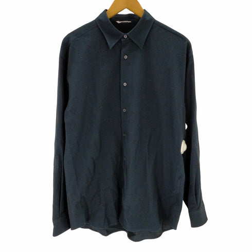 オーラリー AURALEE HARD TWIST COTTON SILK VIYELLA SHIRT メンズ 4