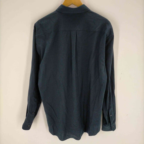 オーラリー AURALEE HARD TWIST COTTON SILK VIYELLA SHIRT メンズ 4