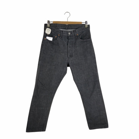 ワーカーズ WORKERS.CO.LTD ボタンフライブラックデニムパンツ メンズ 3030