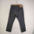 ワーカーズ WORKERS.CO.LTD ボタンフライブラックデニムパンツ メンズ 3030