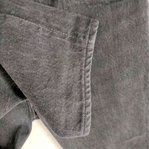 ワーカーズ WORKERS.CO.LTD ボタンフライブラックデニムパンツ メンズ 3030