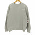 アンディフィーテッド UNDEFEATED 前V ごま塩 ロゴプリント クルーネックスウェット メンズ import:L