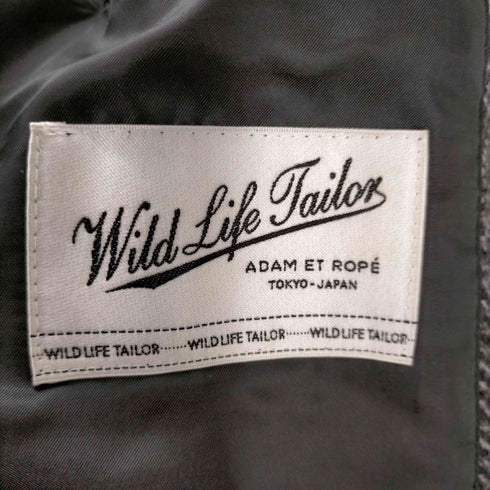 アダムエロペワイルドライフテーラー Adam et Rope WILD LIFE TAILOR 18AW ヘリンボーンライトコート メンズ JPN:L