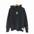 アンディフィーテッド UNDEFEATED UNDEFEATED(アンディフィーテッド) REVERSE WEAVE リバースウィーブ ロゴプリント プルオーバーパーカー メンズ import:L
