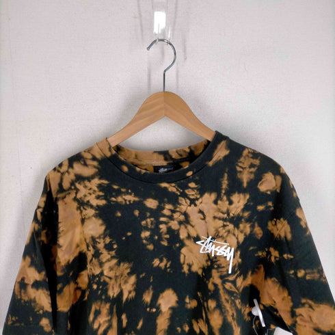 ステューシー Stussy Fuzzy Dice Tee USA製 タイダイ染ロゴプリントクルーネックTシャツ メンズ JPN:L